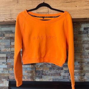 Like new Balance Crop Sweatshirt 🧡